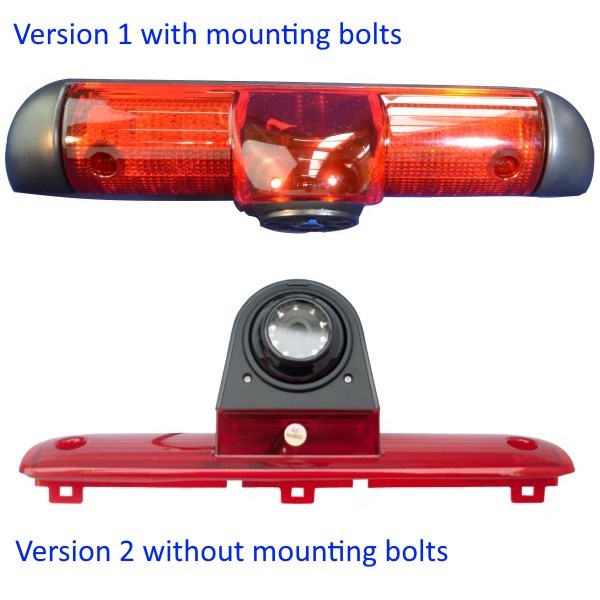 7 inch mirror monitor monitor and Fiat Ducato 700TVL brake light camera